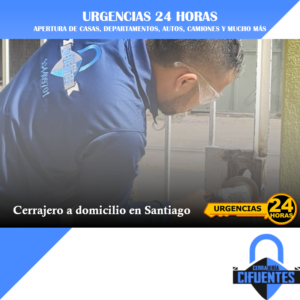 Cerrajero Urgencia 24 Horas en Santiago